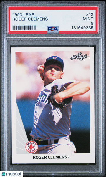 1990 Leaf Roger Clemens #12 PSA 9