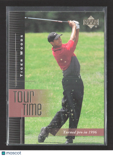 2001 Upper Deck Tour Time Tiger Woods #176
