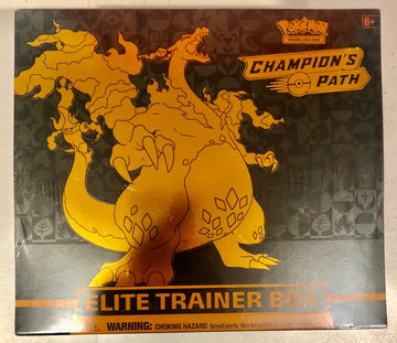 2020 Sealed Pokemon Champion's Path Elite Trainer Box Charizard