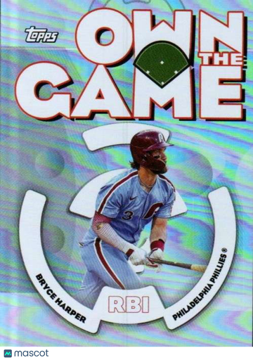 2024 Topps Archives - 2006 Topps Baseball Own the Game Bryce Harper #06OTG-4