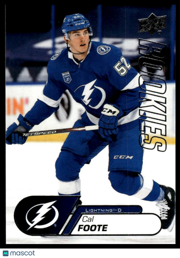 2020-21 Upper Deck NHL Star Rookies Box Set Cal Foote #20