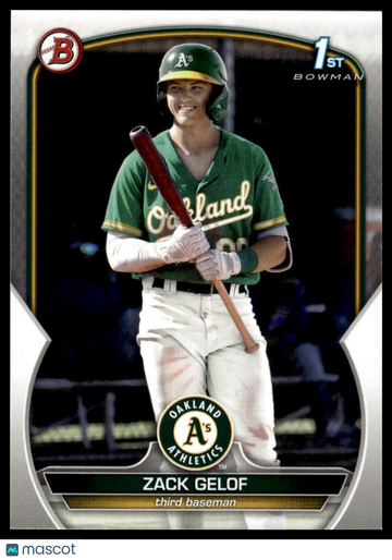 2023 Bowman Zack Gelof #BP-1 Prospects