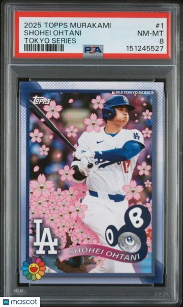 2025 Topps Shohei Ohtani #1 [Base] Base Set PSA 8