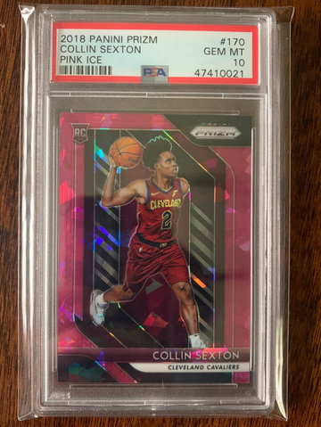 Collin Sexton 2018 Panini Prizm Pink Ice