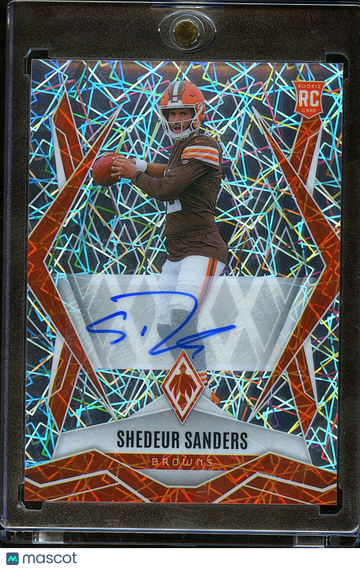 2025 Panini Phoenix Shedeur Sanders #154 Fire Burst RC