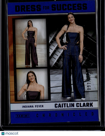 2025 Panini Chronicles Dress for Success Caitlin Clark #66