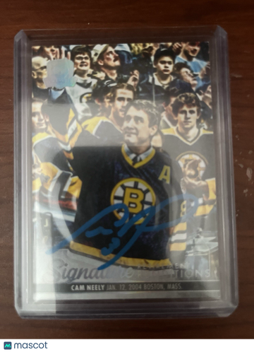 2023 Upper Deck Cam Neely #SRR Signatures