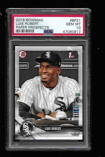 2018 Bowman Luis Roberts Paper Prospects