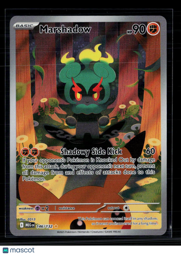 2025 Mega Evolution Marshadow Holo Secret Rare #146/132
