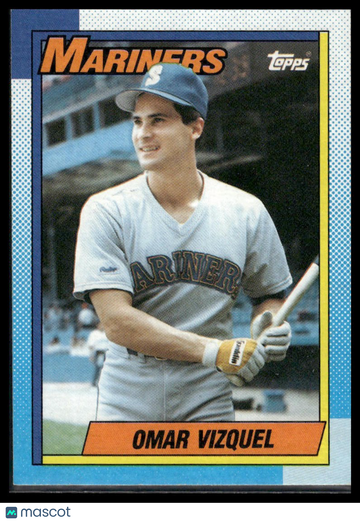 1990 Topps Omar Vizquel #698