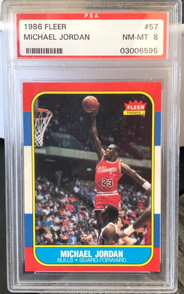 Michael Jordan Fleer RC
