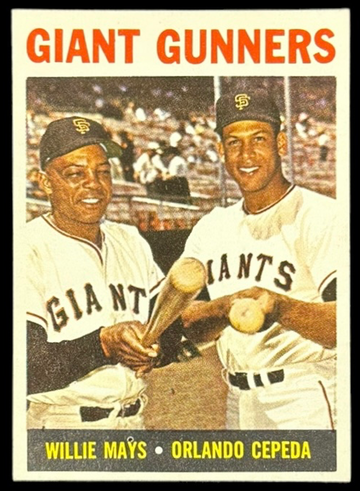 1964 Topps #306 Giant Gunners