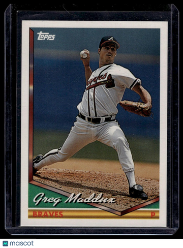 1994 Topps Greg Maddux #499