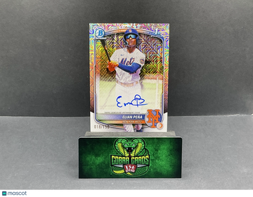 2025 Bowman Chrome Elian Peña #CPA-EP Choice Refractor /150