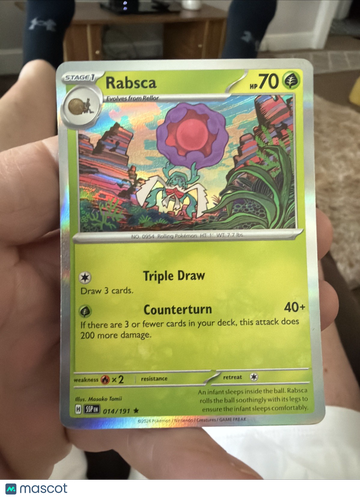 Sv08: Surging Sparks Rabsca Holo Exclusive #014/191
