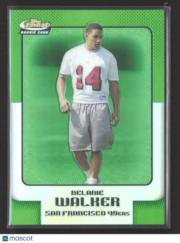 2006 Topps Finest Delanie Walker #24 Refractor