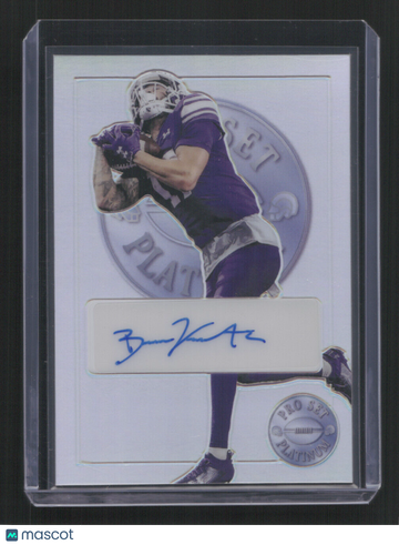 2024 PRO SET BRYCE KIRTZ #PL-BK1 /15 PLATINUM AUTO