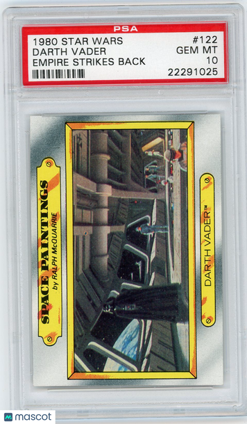 1980 Star Wars Empire Strikes Back Darth Vader #122 PSA 10