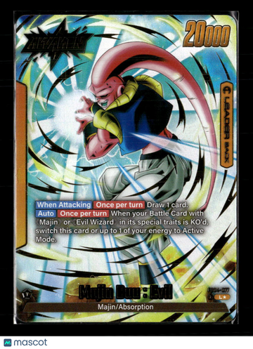 2024 Bandai Dragon Ball Super Fusion World Blazing Aura Majin Buu : Evil Leader Awaken