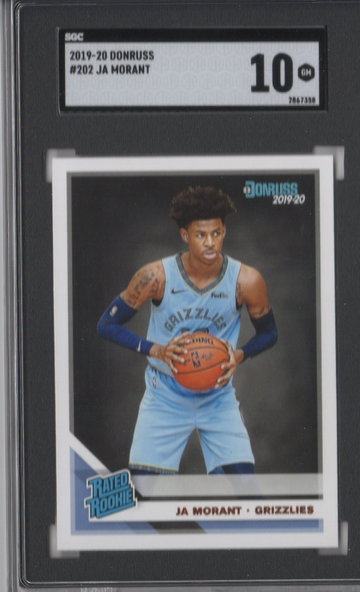 2019 Donruss Ja Morant SGC 10