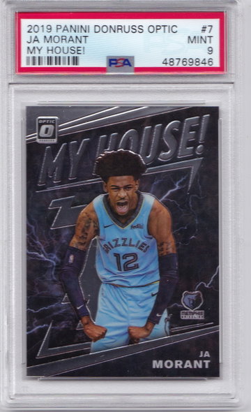 Ja Morant 2019 Optic My House PSA 9 