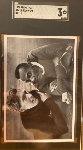 1936 Reemsta Jesse Owens/Luz Long #26 SGC 3