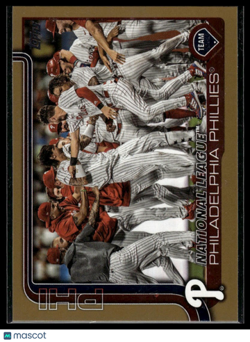 2025 Topps Philadelphia Phillies #159 Gold SN