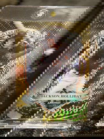 2024 Bowman Sterling JACKSON HOLLIDAY RC #/50 GOLD Sterling-TEK Orioles SSP