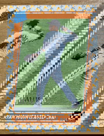 2021 Panini Donruss Rated Rookies On Fire /75 Ryan Mountcastle #59 Rookie