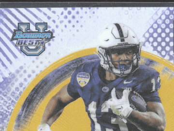 2025 Bowman University Best Football Kaytron Allen #BOA-KA Gold Refractor