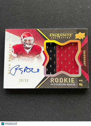 2012 Upper Deck Ryan Broyles Patch Rookie