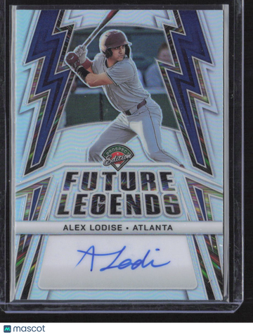2025 Panini Prospect Edition Future Legends Alex Lodise #FLS-AL Silver Prizm Holo