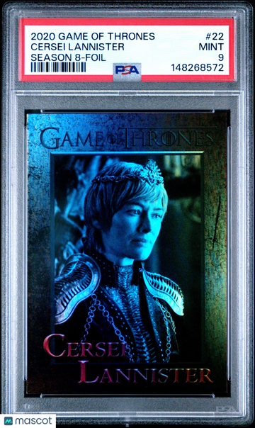 2020 Game Of Thrones Season 8 Cersei Lannister #22 PSA 9
