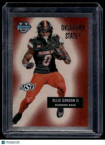 2024 Bowman University Chrome Ollie Gordon II #55B-3 1955 Bowman Football