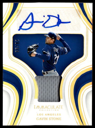 2023 Panini Immaculate Gavin Stone #IMS-GS Patch Auto /99