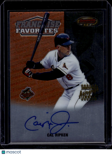 2000 Bowman's Best Franchise Favorites Cal Ripken #FR2A