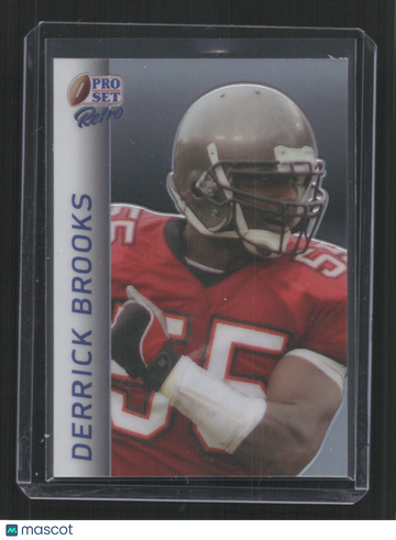 2024 Pro Set DERRICK BROOKS #RB-30 /10PRO SET RETRO SN