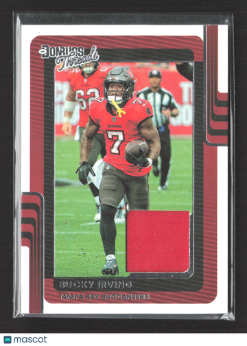 2025 Panini Donruss Threads Bucky Irving #DTH-BIG Memorabilia