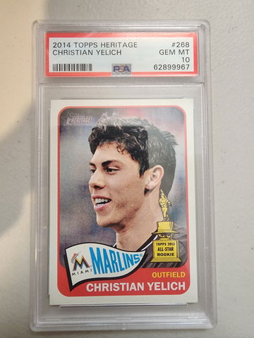 Christian Yelich PSA 10
