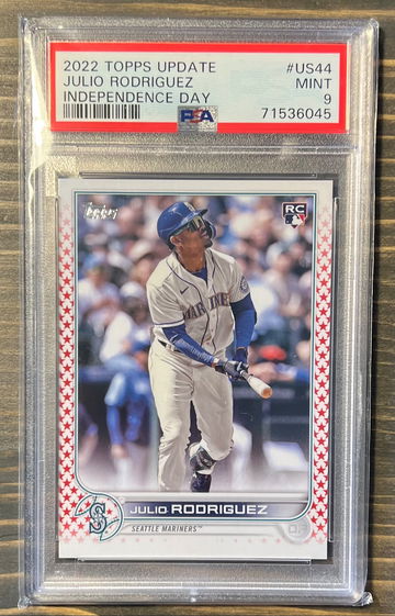 Julio Rodriguez Independence Day /76 PSA 9