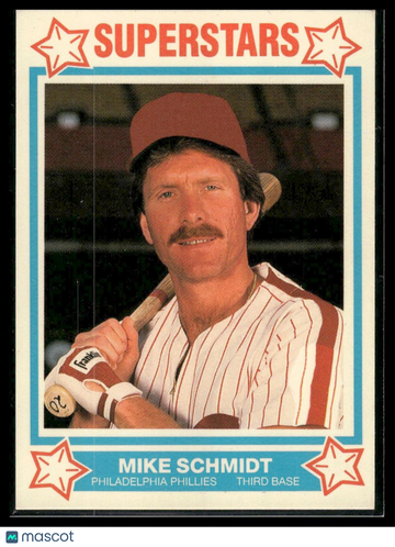 1989 Cereal Superstars Mike Schmidt #4