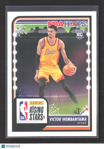 2024 Panini NBA Hoops Haunted Hoops Rising Stars Victor Wembanyama #282