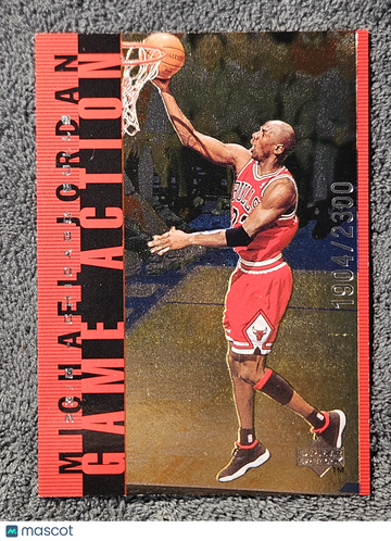 1998 Upper Deck Game Action #G13 Michael Jordan /2300