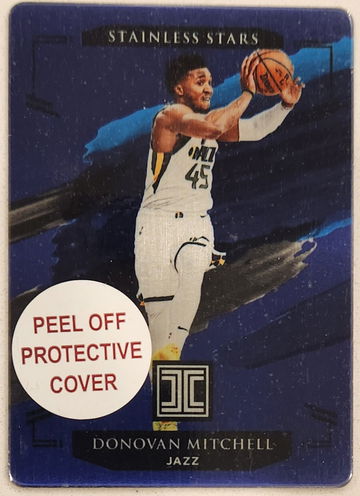 2020-21 Impeccable Donovan Mitchell Stainless Stars Blue /60 #14 Cavs