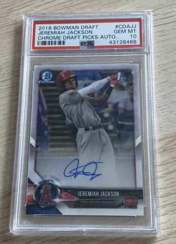 Jeremiah Jackson Auto PSA 10