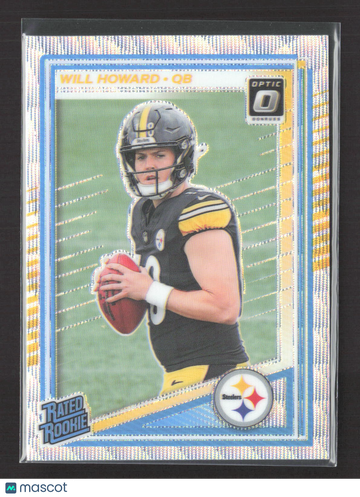 2025 Panini Donruss Optic Football Will Howard #233 Prizm /300