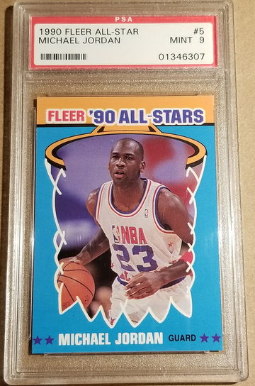 Michael Jordan 1990 Fleer All-Star