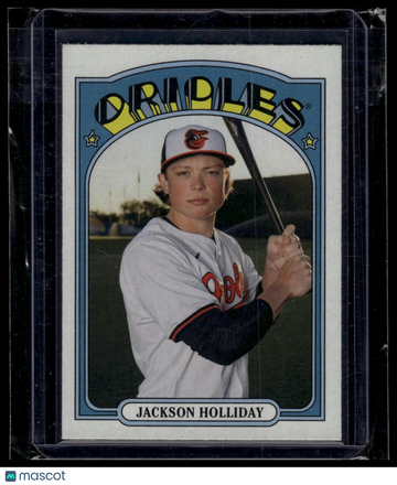 2025 Topps Heritage Jackson Holliday #H25-21 Heritage 25th Anniversary