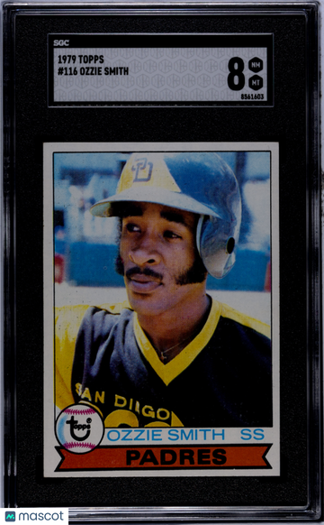 1979 Topps Ozzie Smith #116 SGC 8