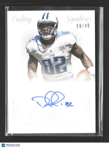 2014 Panini National Treasures Century Signatures Delanie Walker #96 /49